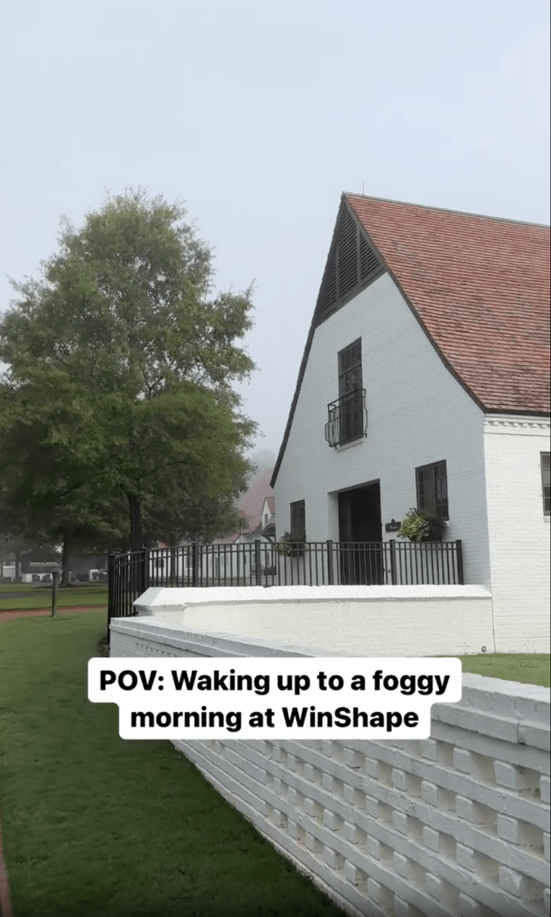 an screenshot of a winshape marriage instagram reel that reads 